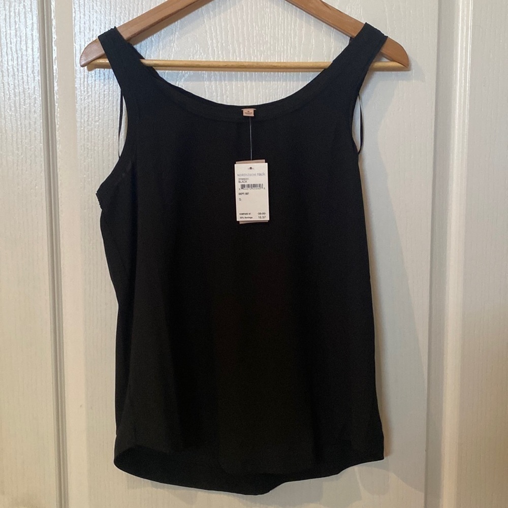 Women’s philosophy size S black tank top NWT